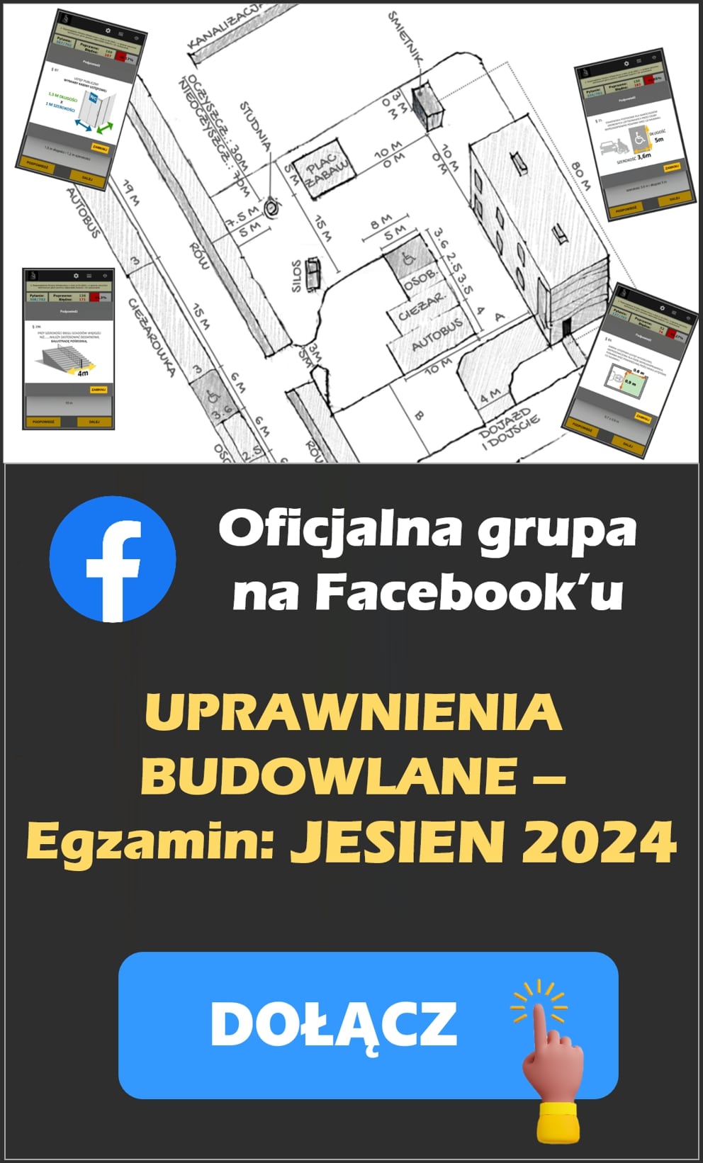 uprawnienia budowlane - grupa facebook