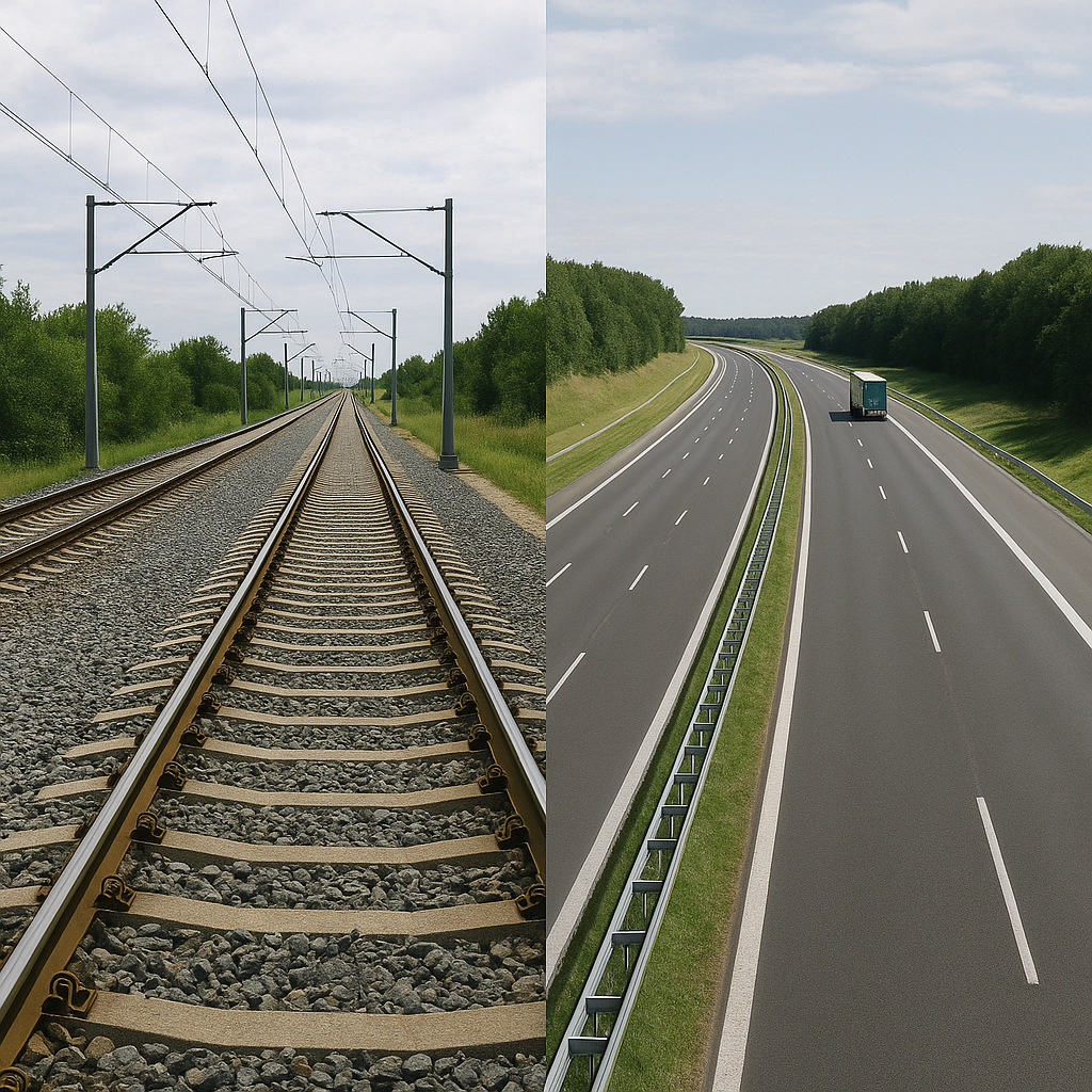 Budownictwo kolejowe a drogowe - różnice w praktyce projektowej i wykonawczej