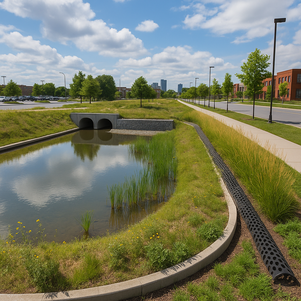 Zagospodarowanie wód opadowych w miastach – dobre praktyki