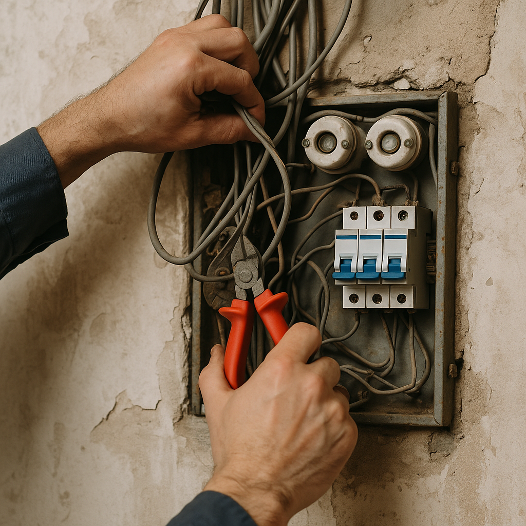 Modernizacja instalacji elektrycznej w starym domu – co trzeba wiedzieć?