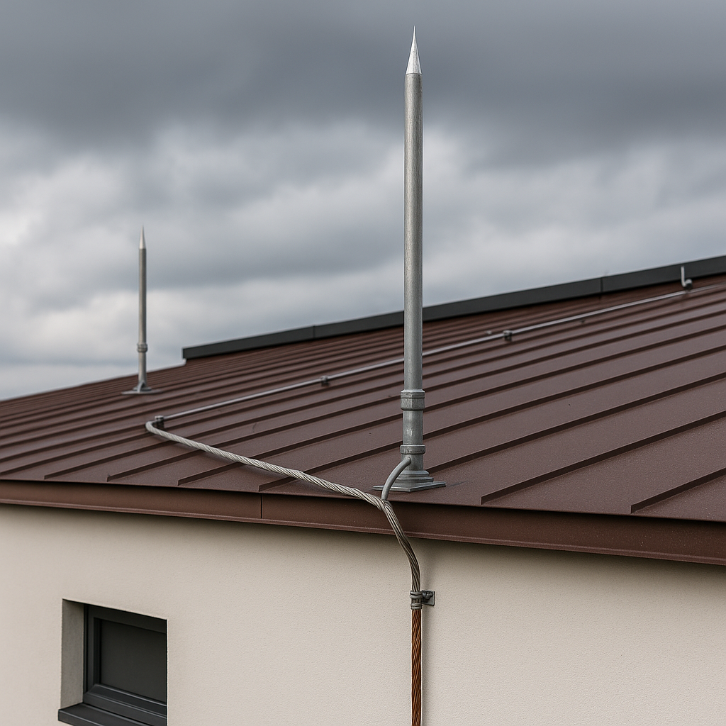 Projektowanie instalacji odgromowych i uziemień – zasady, normy oraz przykłady błędów