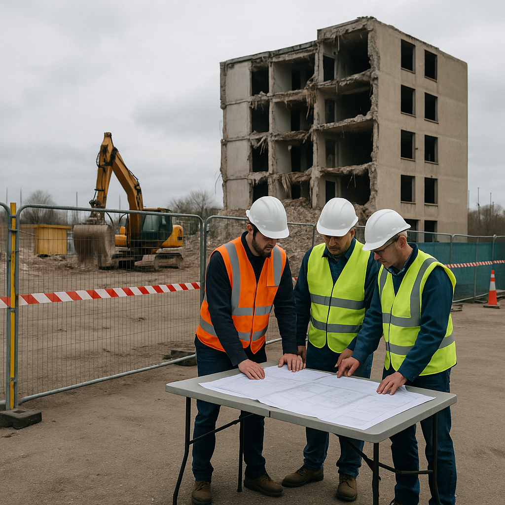 Projektowanie wyburzeń z użyciem materiałów wybuchowych – procedury, bezpieczeństwo, normy