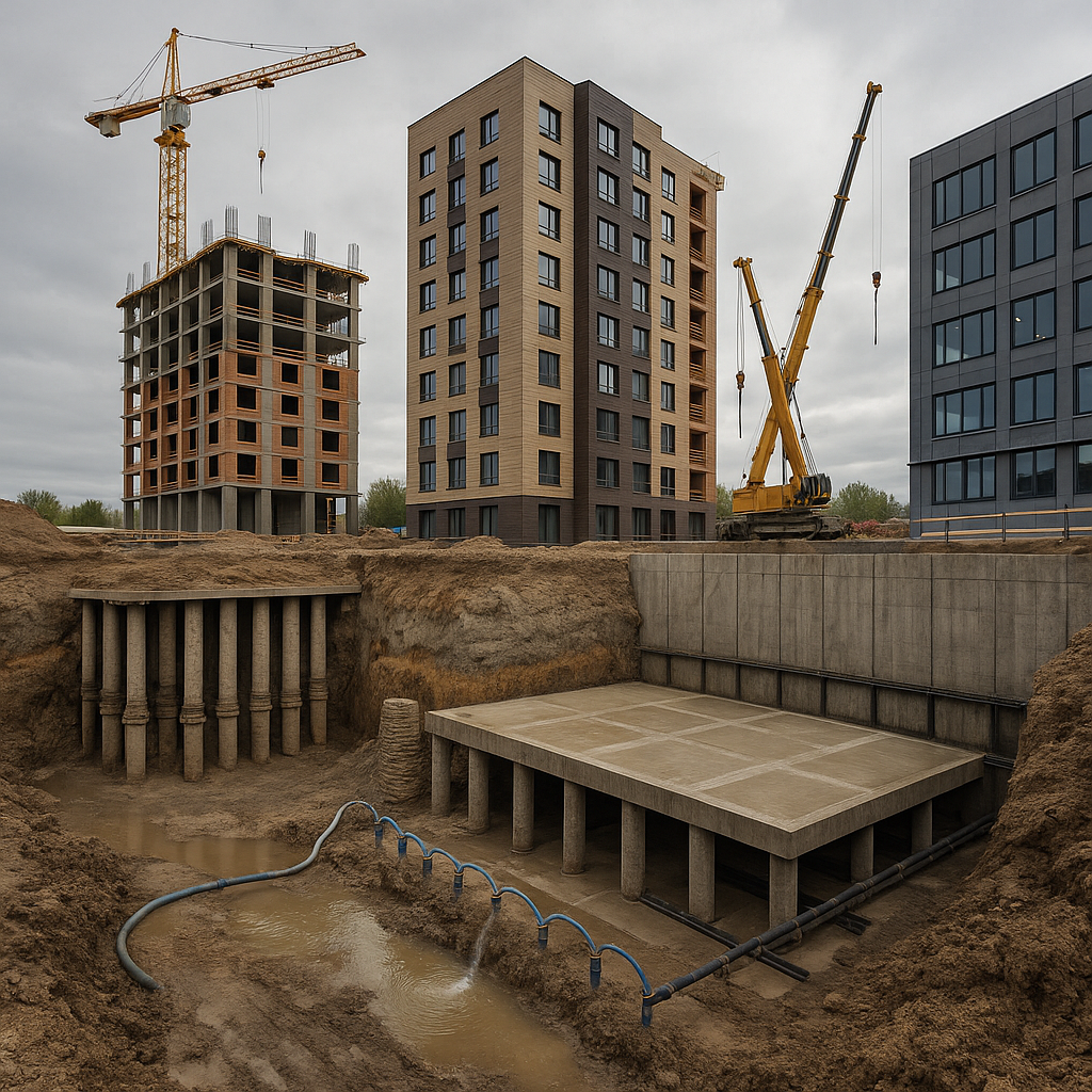 Posadowienie budynków w trudnych warunkach gruntowych – analiza przypadków