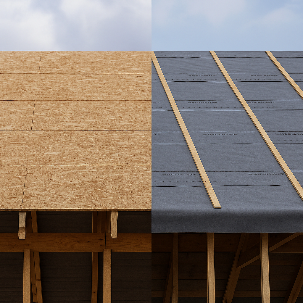 Sztywne poszycie czy folia na krokwiach dachowych