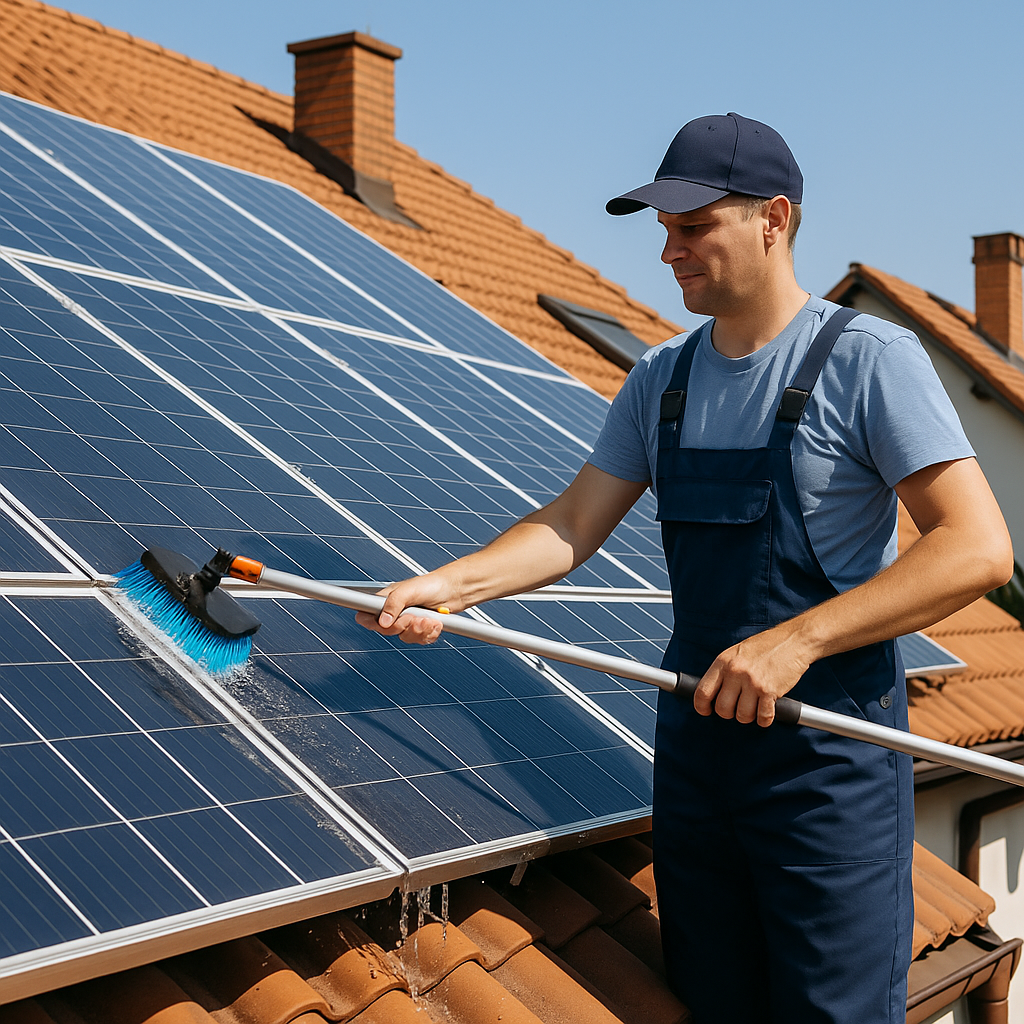Czy trzeba myć panele fotowoltaiczne na domach jednorodzinnych? Fakty, mity i praktyczne wskazówki