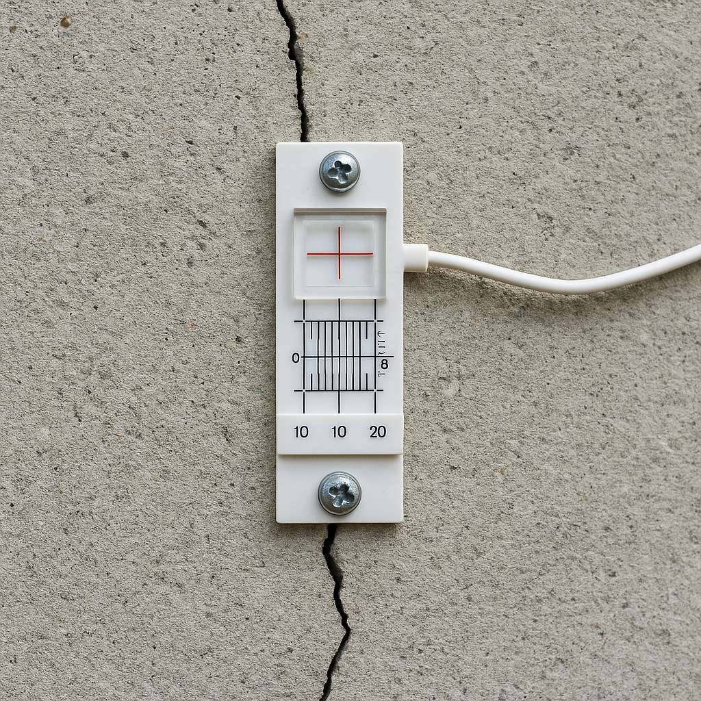 Jak działa czujnik pęknięć w konstrukcji – monitoring konstrukcyjny krok po kroku