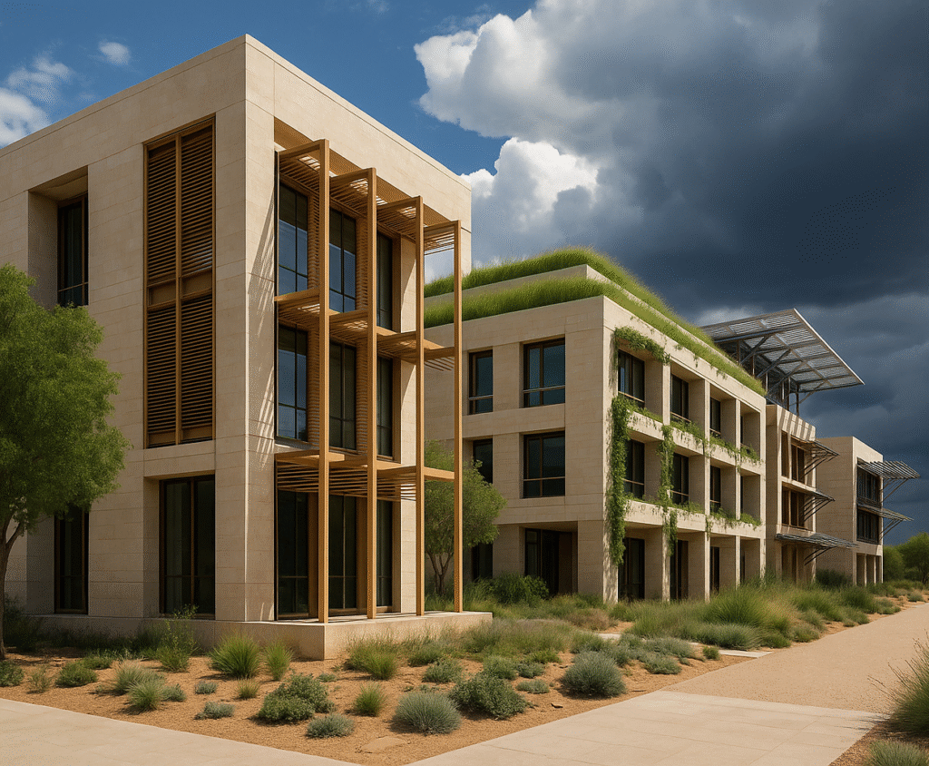 Projektowanie budynków odpornych na upały i ekstremalne zjawiska pogodowe