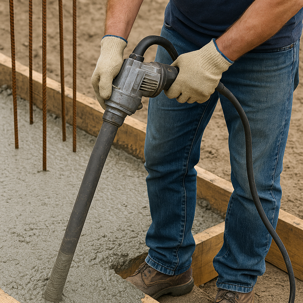 Najczęstsze błędy przy wibrowaniu betonu – jak ich unikać, aby konstrukcja była trwała i szczelna zdjęcie nr 2