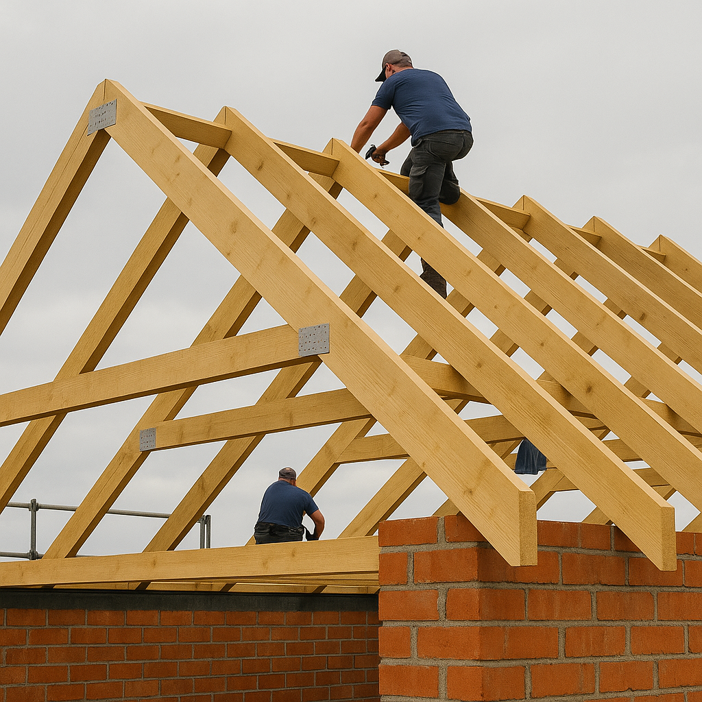 Dlaczego więźba dachowa się wypacza – wpływ wilgotności i błędów montażu zdjęcie nr 2