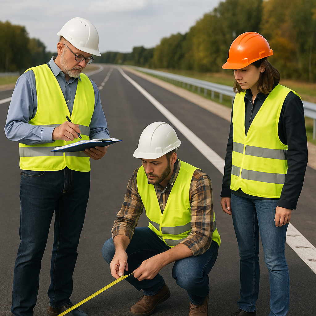 Odbiór techniczny drogi