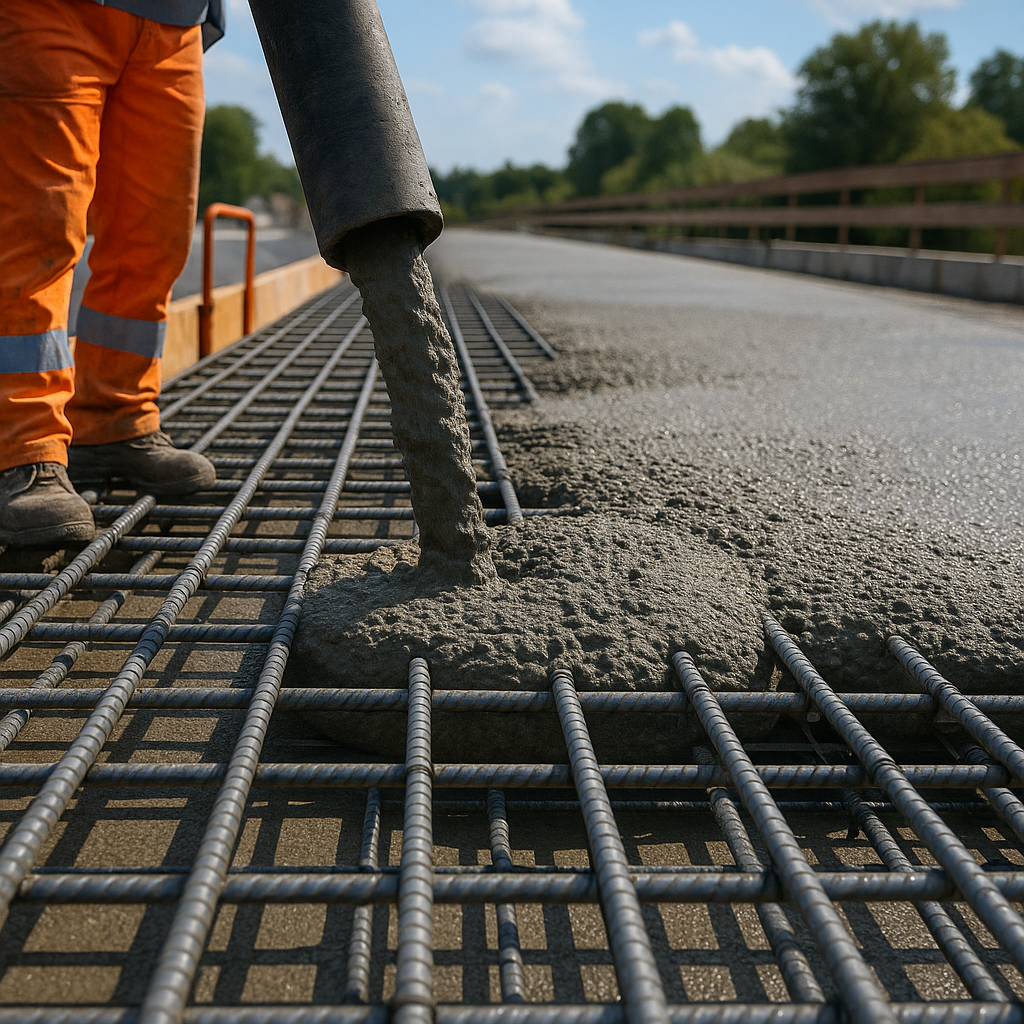 Wykonanie płyty pomostowej