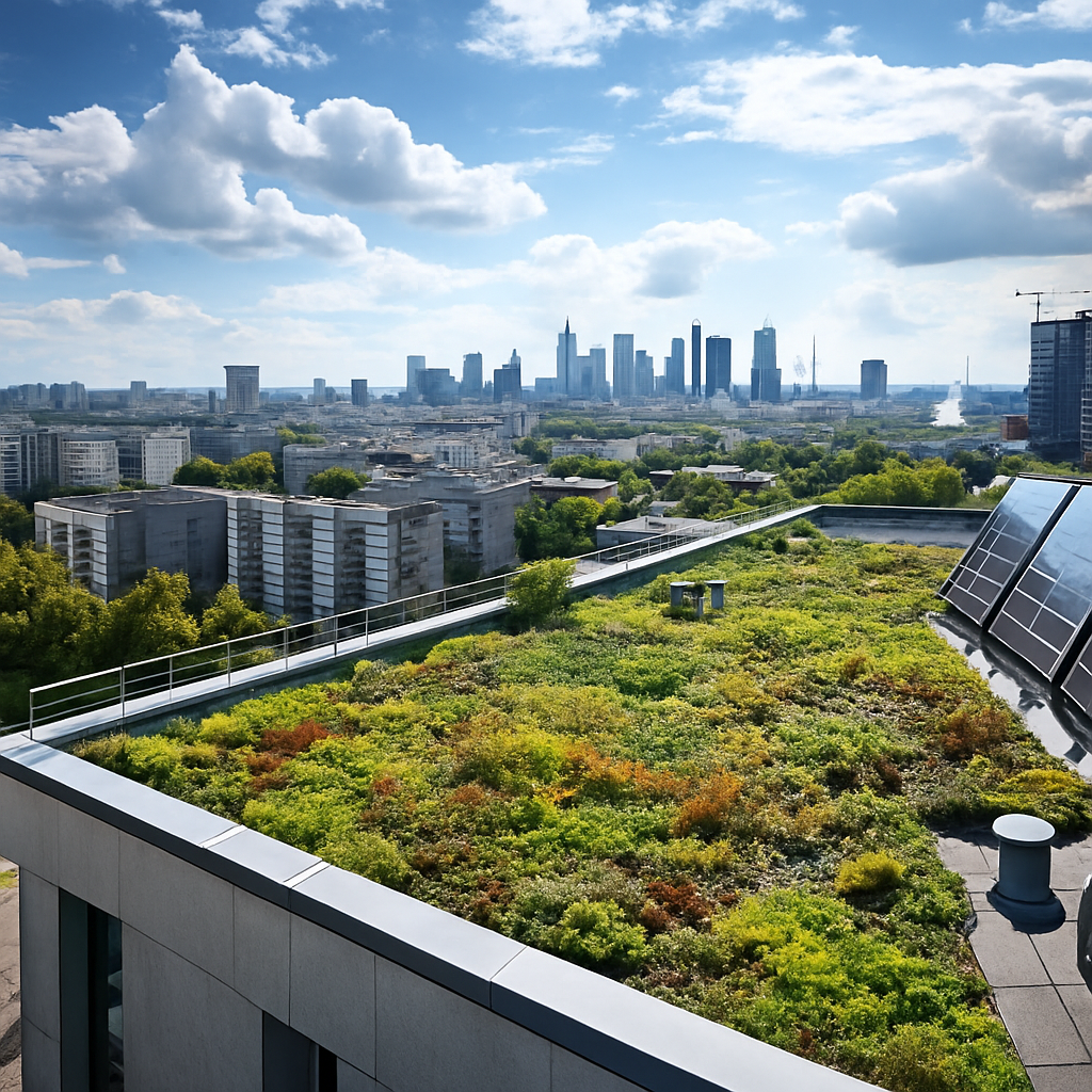 Czy zielone dachy naprawdę obniżają temperaturę w miastach?