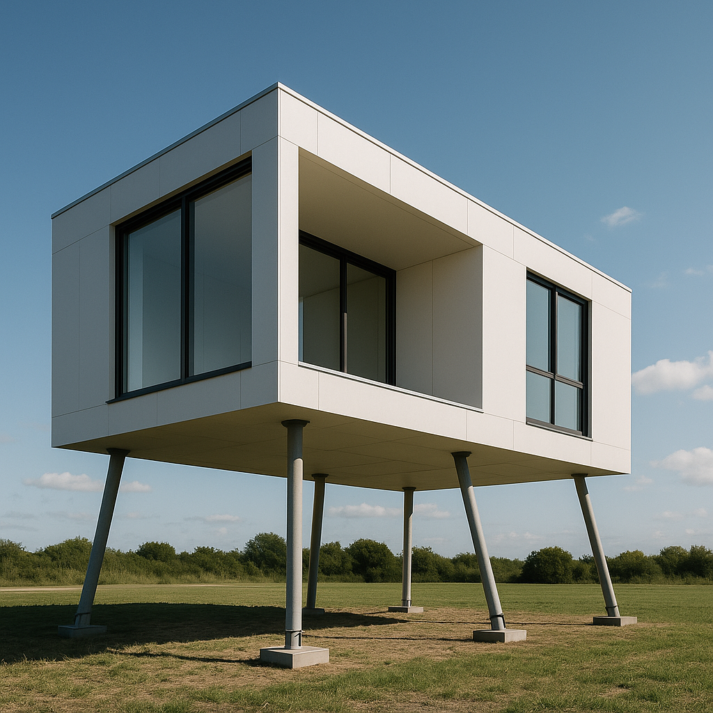 Czy domy z przyszłości będą w ogóle potrzebować fundamentów?