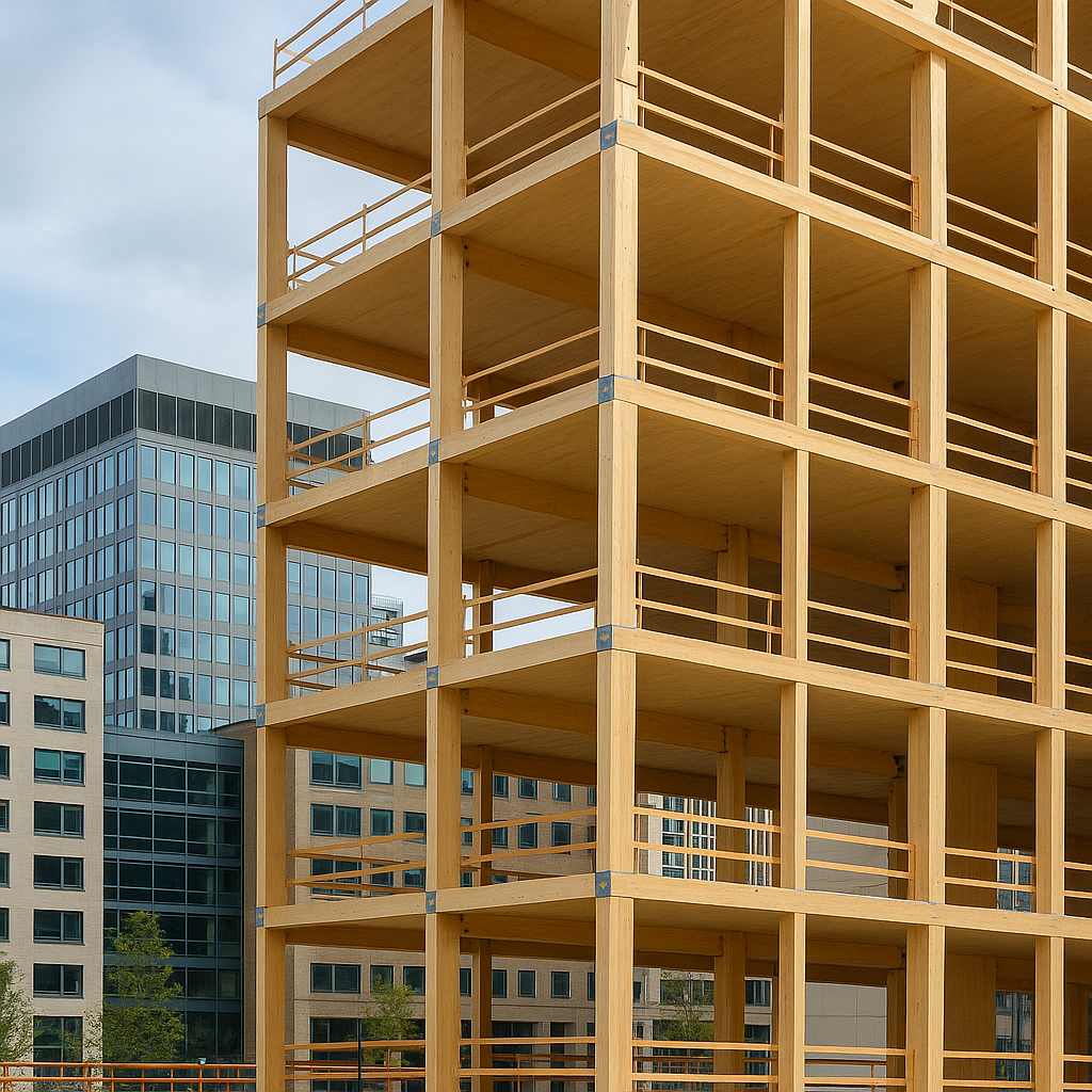 Czy konstrukcje z drewna mogą zastąpić żelbet w miastach?