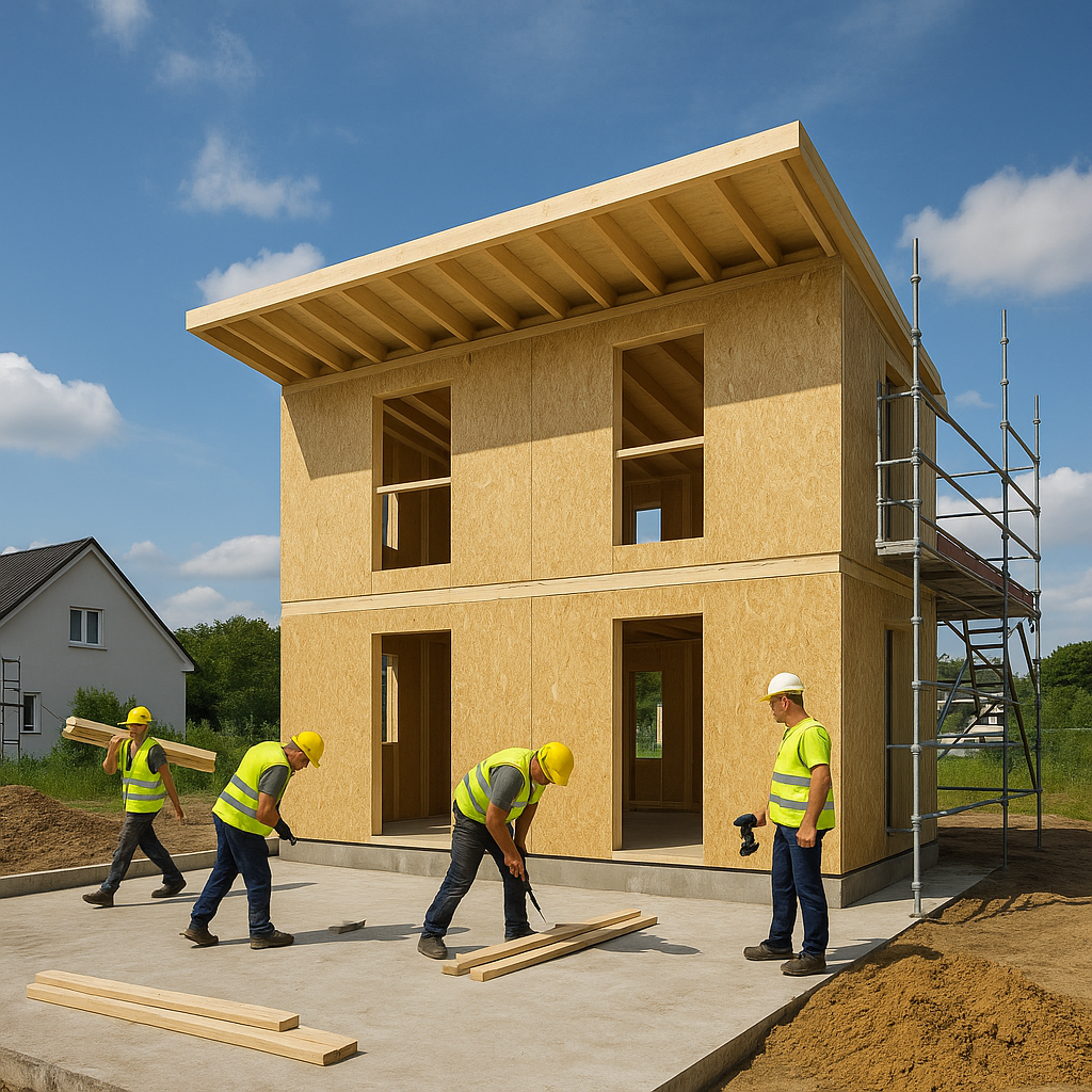 Czas pracy ekip budowlanych