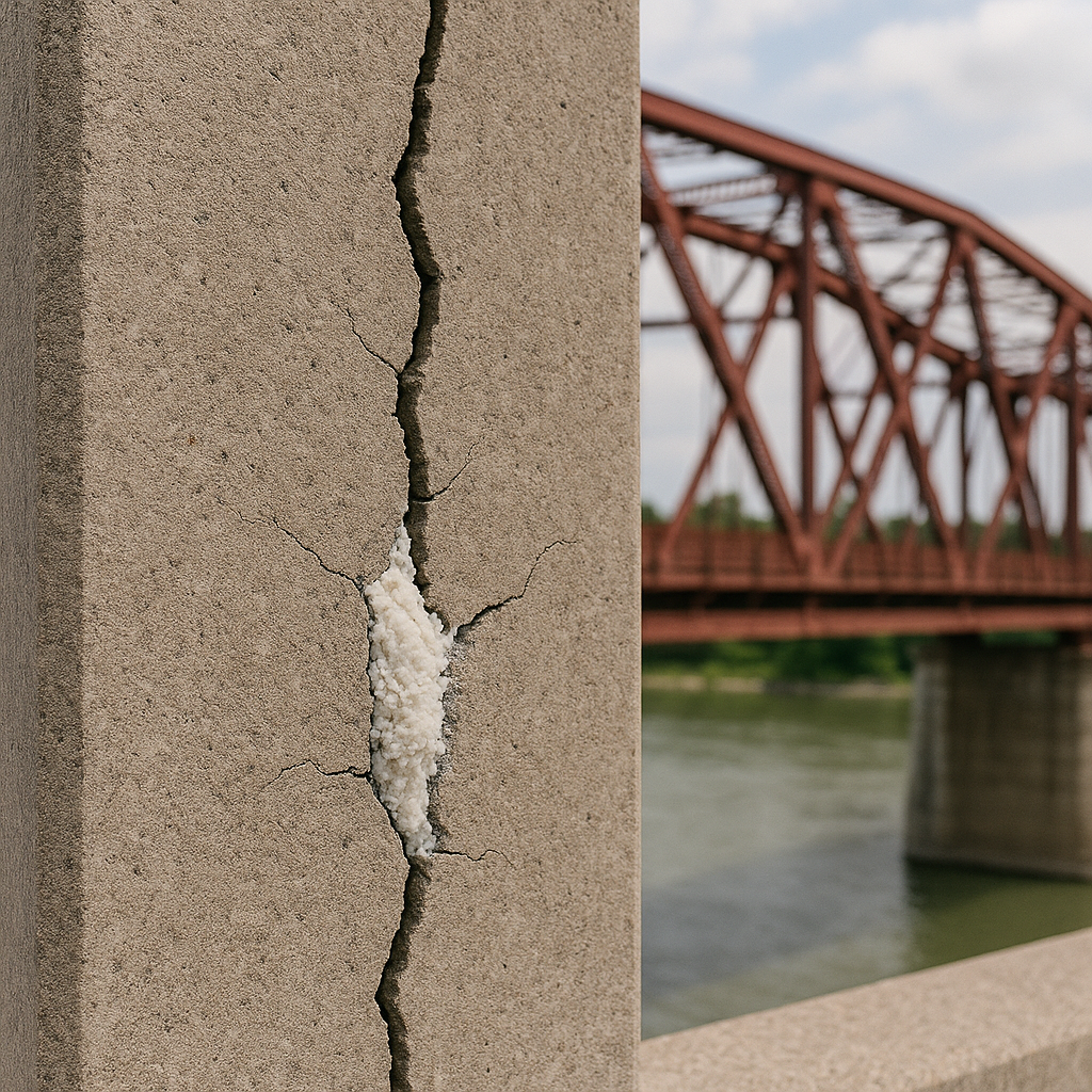 Czy most może sam naprawiać swoje pęknięcia? zdjęcie nr 2