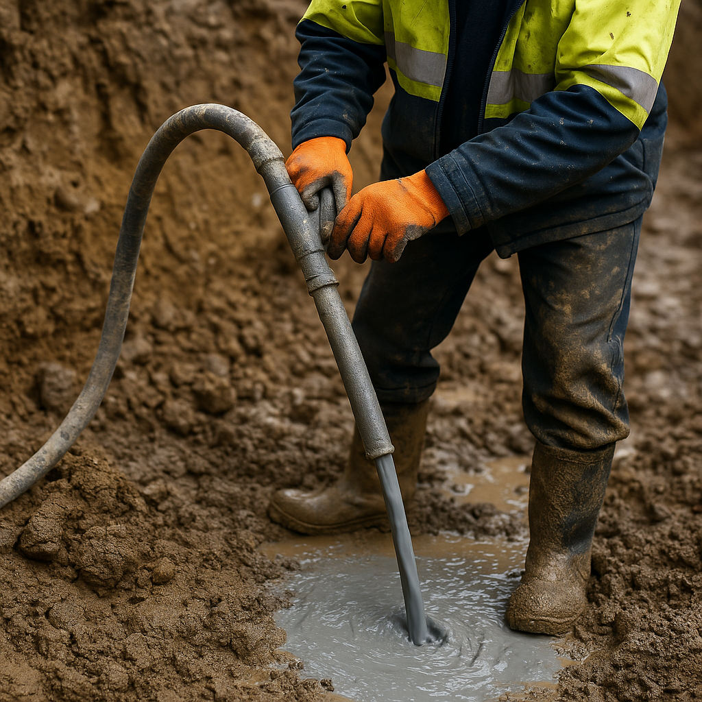 Zastosowanie iniekcji gruntu