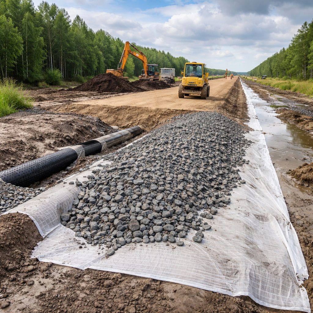 Jak projektuje się drogi w trudnych warunkach gruntowych?