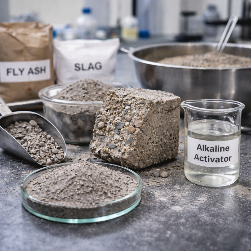Co to jest beton geopolymerowy i czy zastąpi cement portlandzki