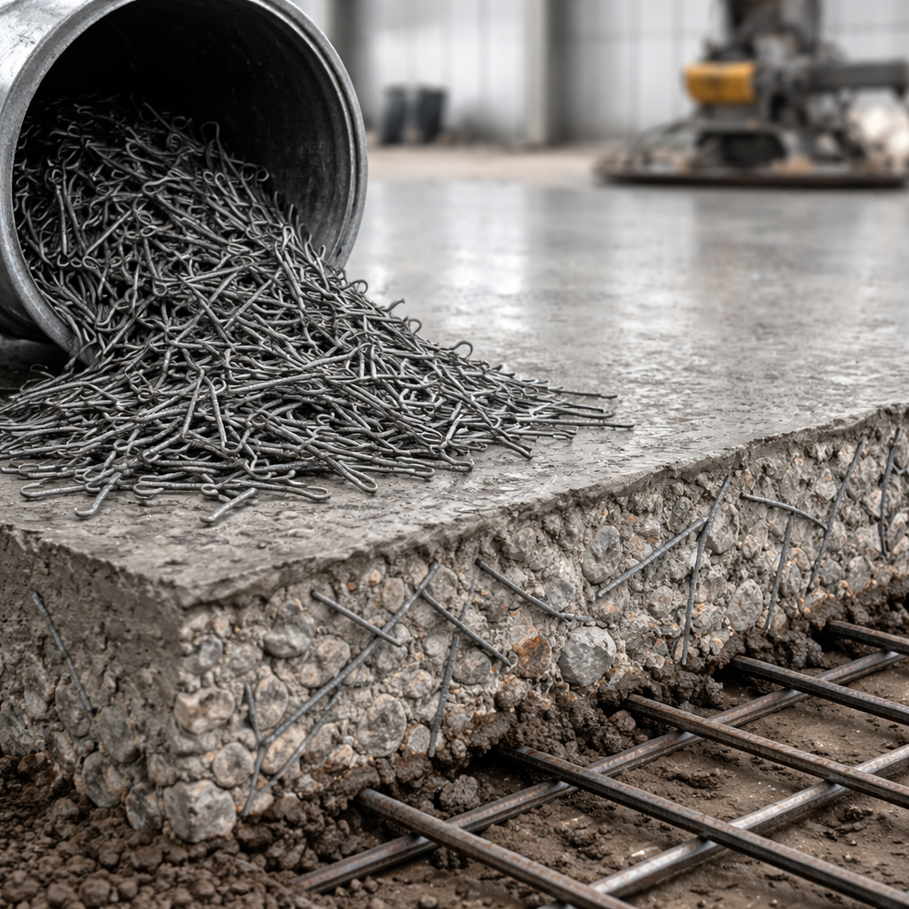 Jak działa beton z włóknami stalowymi i kiedy warto go stosować?