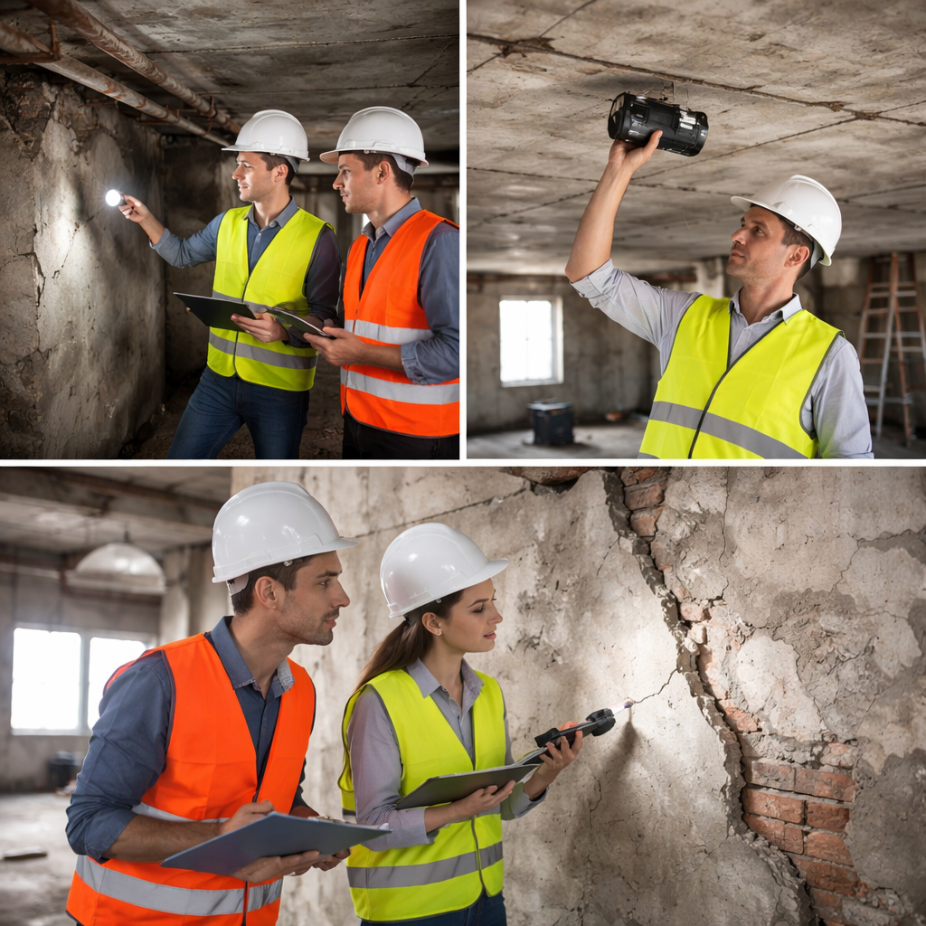 Jak wygląda proces przeglądu konstrukcji istniejącego budynku