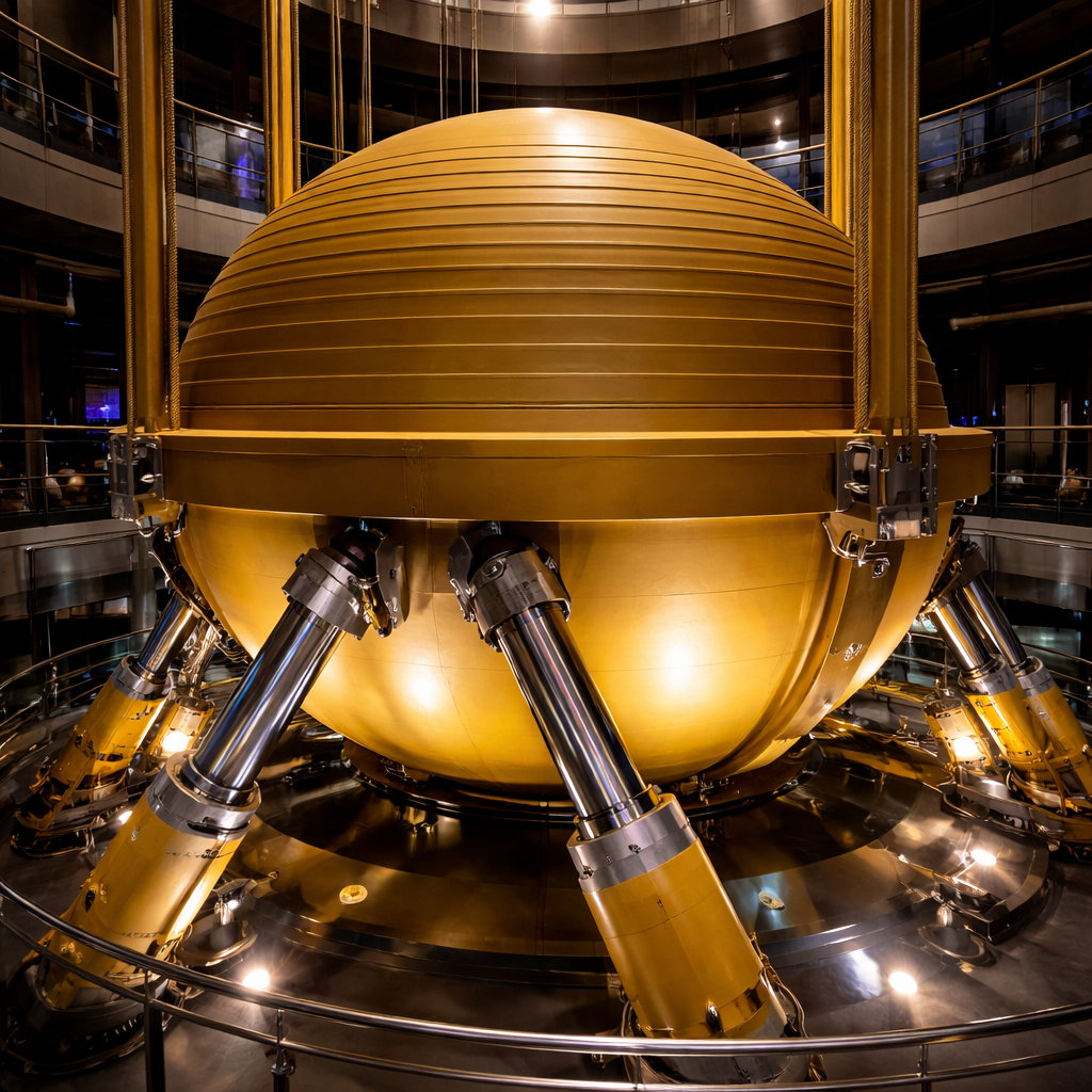 Jak działają amortyzatory drgań w mostach i wieżowcach? zdjęcie nr 2