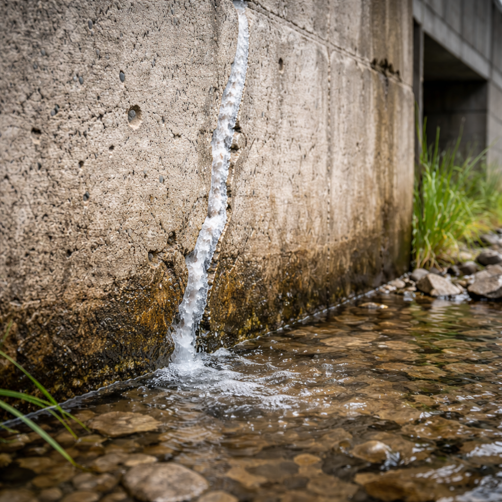 Beton samonaprawiający