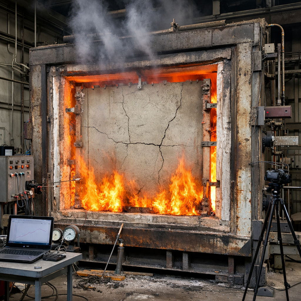 Jak testuje się odporność materiałów budowlanych na ogień?
