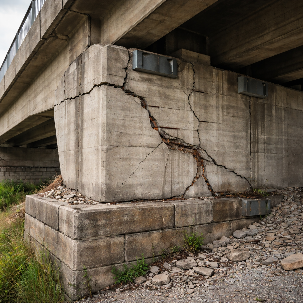 Zapobieganie pękaniu przyczółków