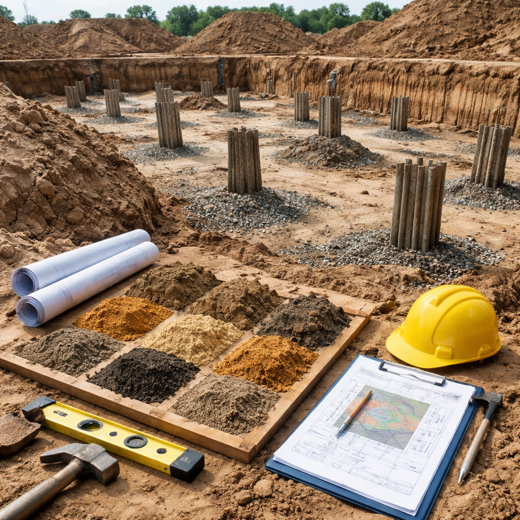 Jak wpływa rodzaj gruntu na projekt konstrukcji nośnej