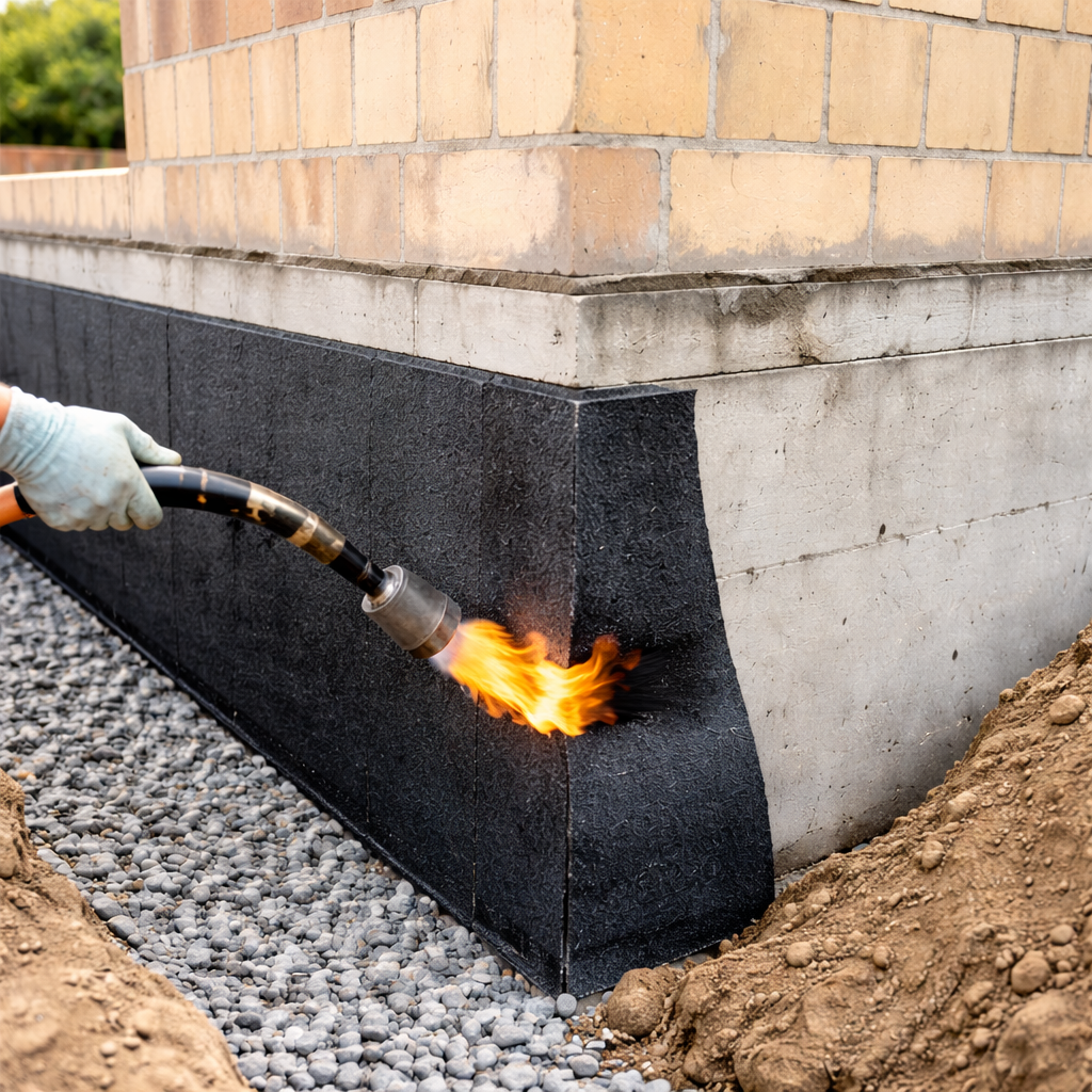 Izolacja fundamentów – kiedy papa, kiedy masa KMB