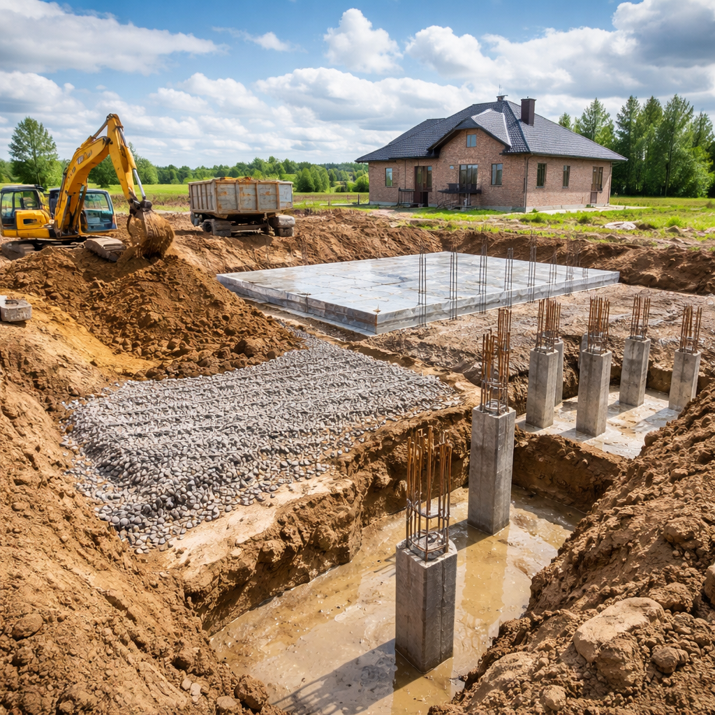 Posadowienie domu na słabym gruncie – co można zrobić i jak uniknąć kosztownych błędów