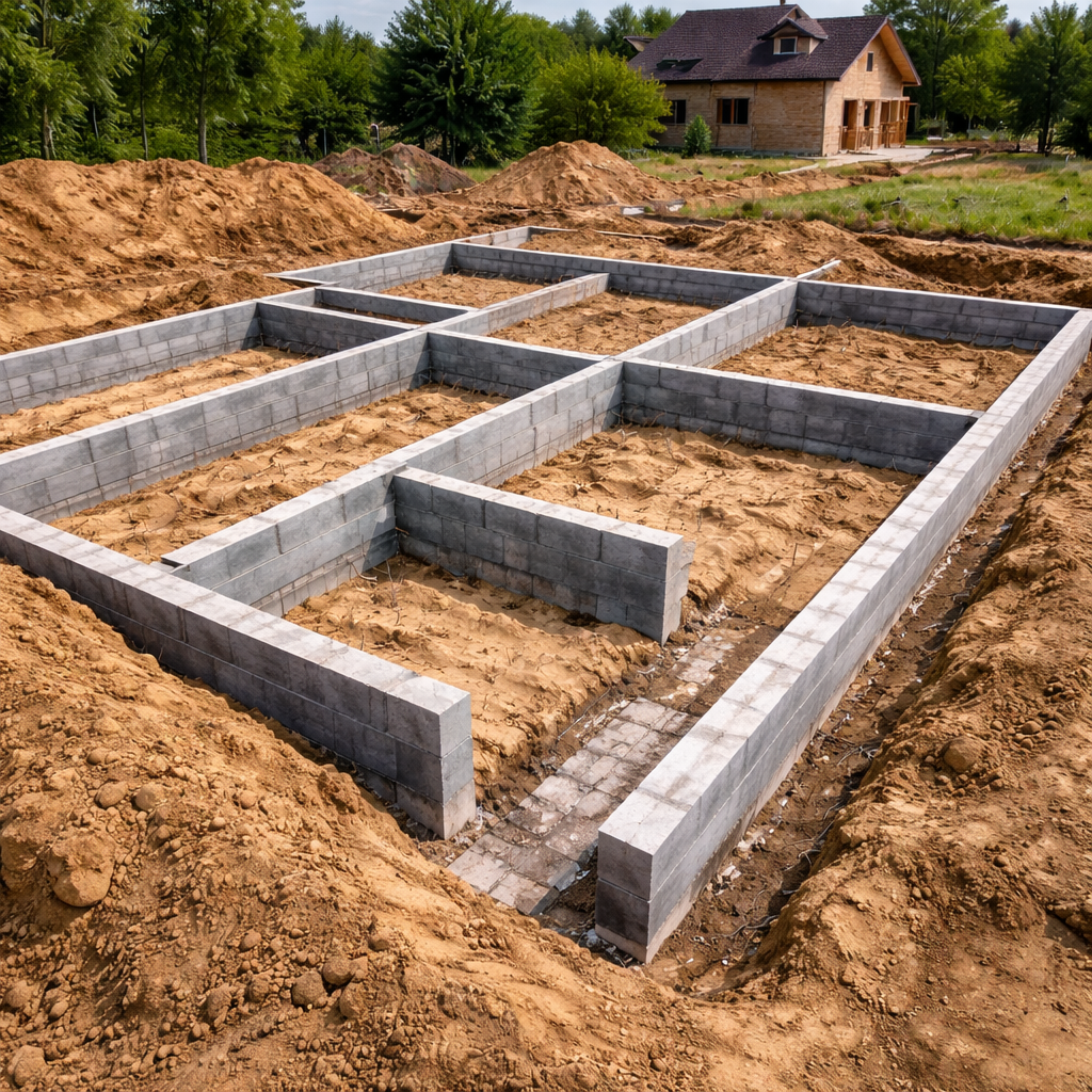 Fundamenty domu jednorodzinnego – ławy czy płyta? Co wybrać i dlaczego