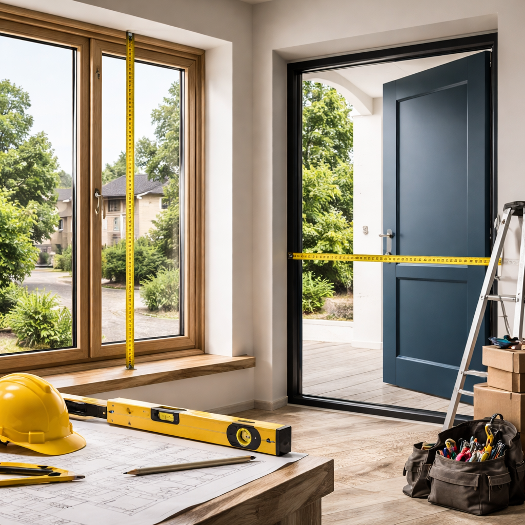 Wymiary drzwi i okien w świetle obowiązujących przepisów budowlanych