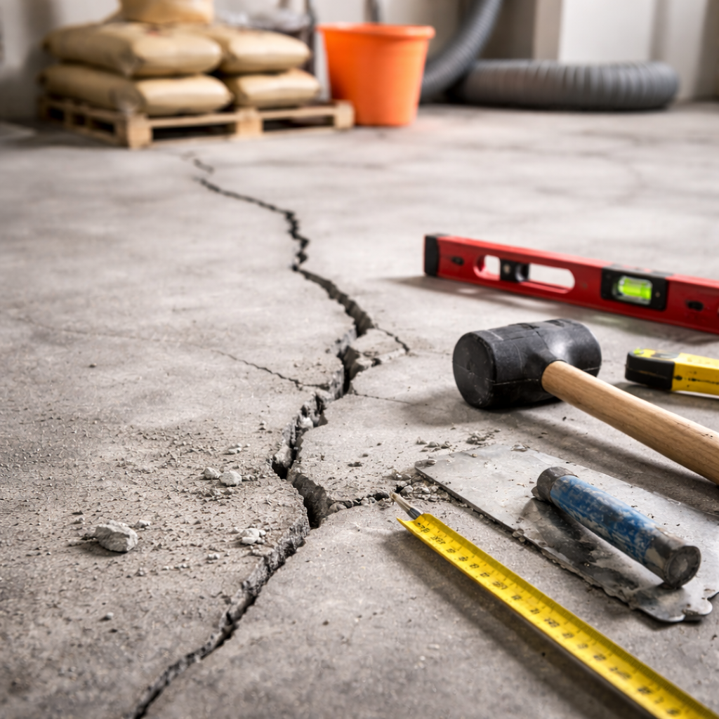 Pękające posadzki – dlaczego tak się dzieje i jak uniknąć kosztownych błędów