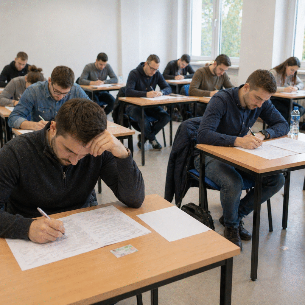 Egzamin pisemny na uprawnienia budowlane