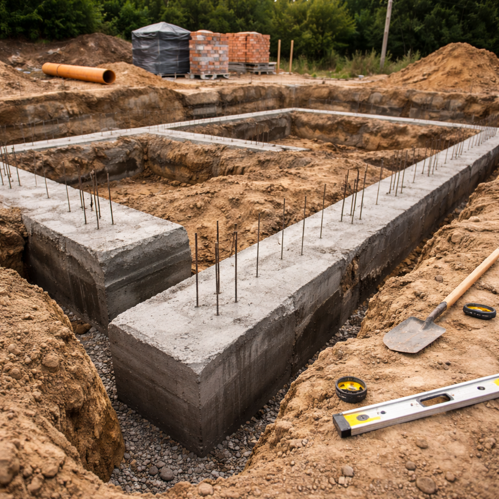 Jak głęboko powinny być fundamenty w Polsce?