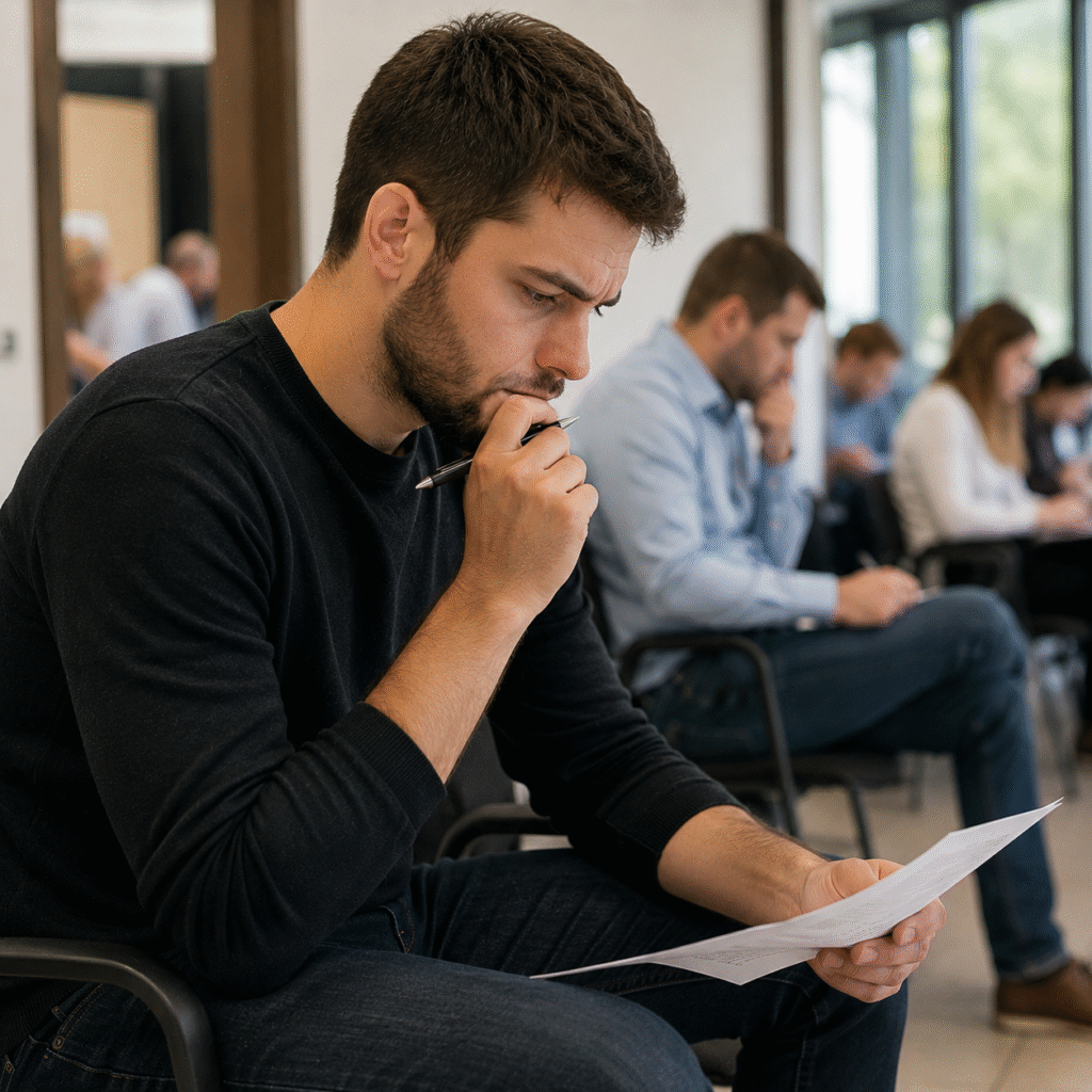 Jak wygląda przejście z egzaminu testowego na ustny podczas egzaminu na uprawnienia budowlane
